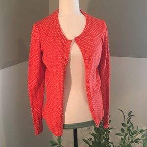 Merona Poppy Polka Dot Cardigan